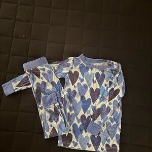 Little Sleepies Hearts and Crafts Pajama Set